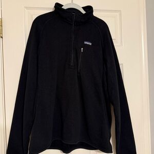 Patagonia Black Fleece Jacket 1/4 Zip